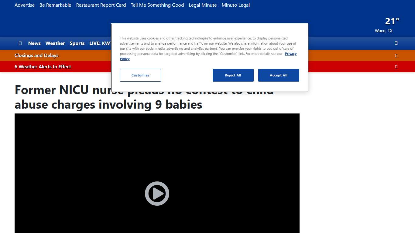 Former NICU nurse pleads no contest to child abuse charges involving 9 babies